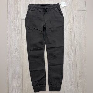 Joe’s Boys Black Jogger Pants – Elastic Waist – Size Large